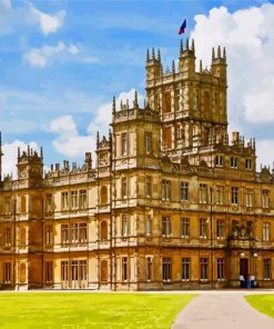 England Highclere Village Diamond Painting