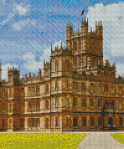 England Highclere Village Diamond Painting