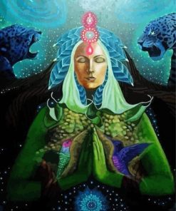 Eskimo Spirit Lady Diamond Painting