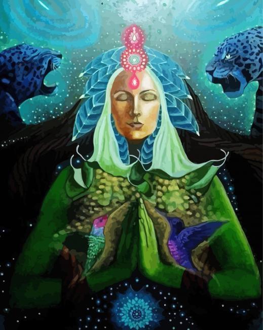 Eskimo Spirit Lady Diamond Painting