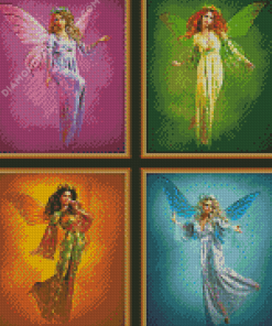 Fairies Seasons Diamond Painting