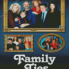 Family Ties Sitcom Poster Diamond Painting