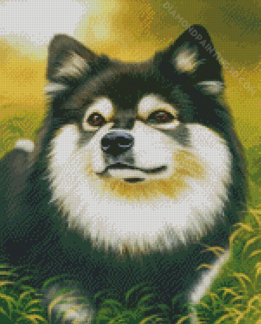 Finnish Lapphund Art Diamond Painting