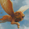 Flying Lion Diamond Painting