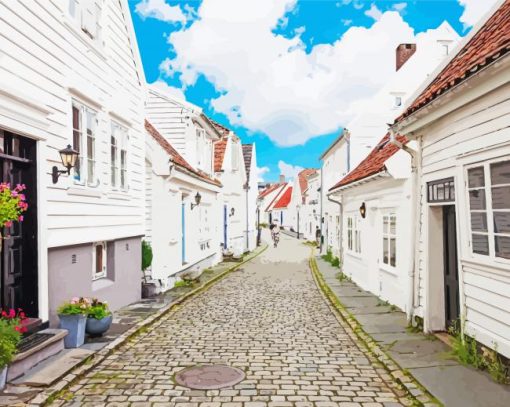 Gamle Stavanger Diamond Painting