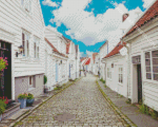 Gamle Stavanger Diamond Painting