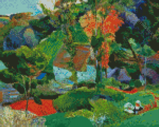 Gauguin Landscape at Pont Aven Diamond Painting