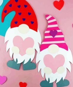 Gnomes Valentine Craft Diamond Painting