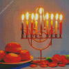 Hanukkah Menora Diamond Painting