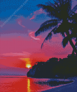 Hawaii Dawn Diamond Painting