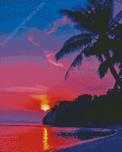 Hawaii Dawn Diamond Painting