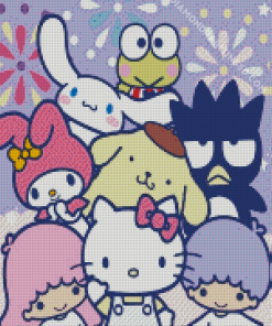 Hello Kitty Characters Diamond Painting