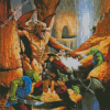 HeroQuest Game Diamond Painting