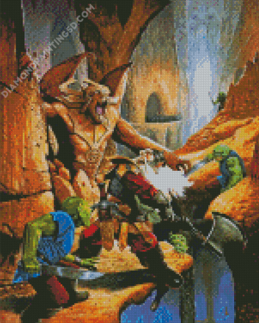 HeroQuest Game Diamond Painting