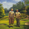 Hickory Golf Players Art Diamond Painting