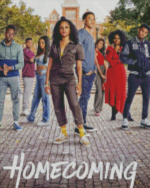 Homecoming Serie Poster Diamond Painting