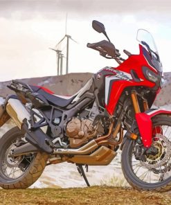 Honda Africa Twin Off Road Diamond Painting