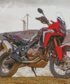 Honda Africa Twin Off Road Diamond Painting