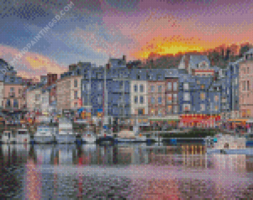 Honfleur In France Diamond Painting