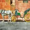 Horse And Carriage Art Diamond Painting