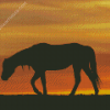 Horse Silhouette Diamond Painting