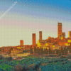 Italy San Gimignano Diamond Painting