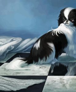 Japanese Chin Diamond Painting