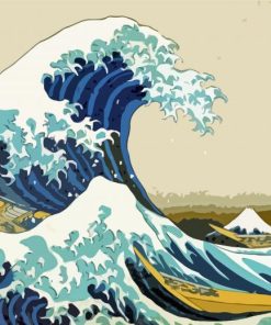 Japanese Wave Art Diamond Painting