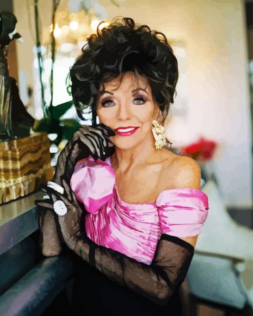 Joan Collins Diamond Painting