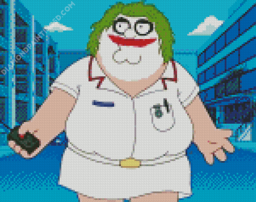 Joker Peter Griffin Diamond Painting