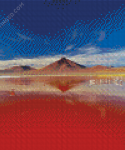 Laguna Colorado Bolivia Diamond Painting