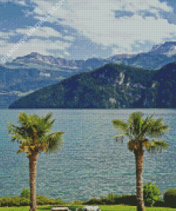 Lake Lucerne Diamond Painting