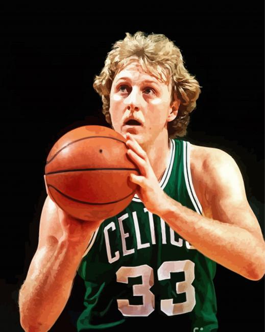 Larry Bird Diamond Painting