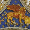 Lion Of Saint Mark Sculpture Diamond Painting