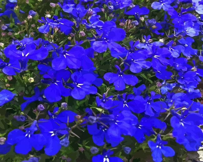 Lobelia Diamond Painting