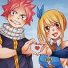 Lucy And Natsu Anime Diamond Painting