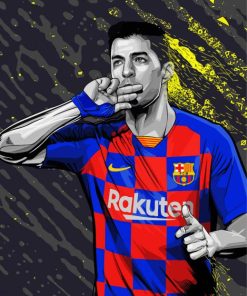 Luis Suarez Diamond Painting