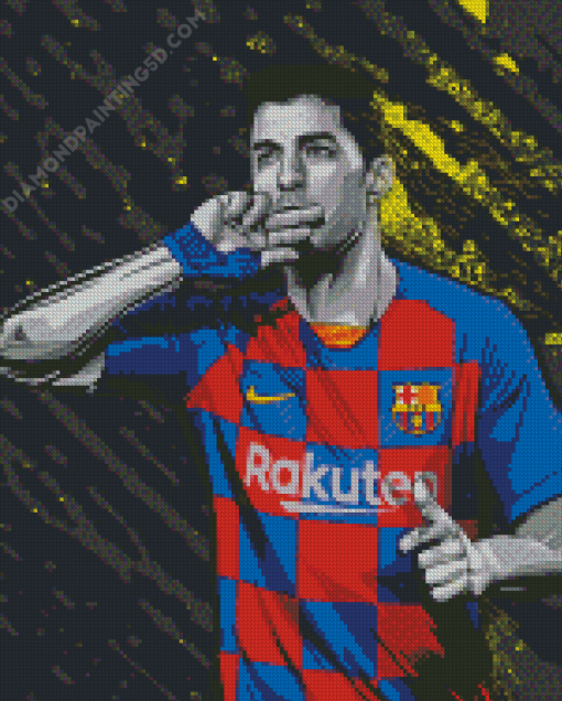 Luis Suarez Diamond Painting