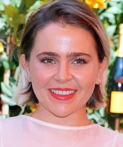 Mae Whitman Smiling Diamond Painting