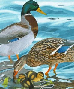 Mallard Ducks Diamond Painting