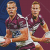 Manly NRL Art Diamond Painting