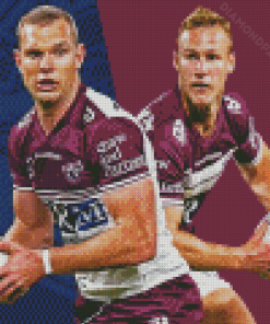 Manly NRL Art Diamond Painting