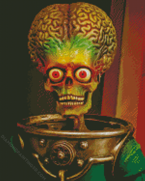 Mars Attacks Diamond Painting