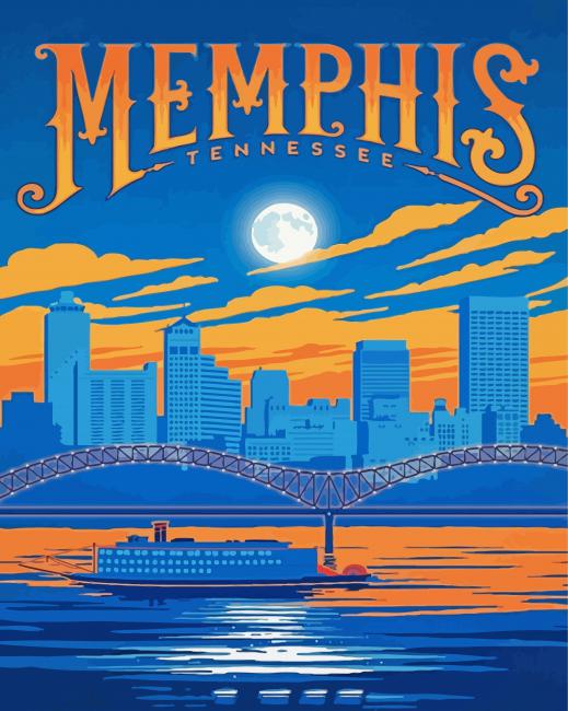 Memphis TN Diamond Painting