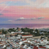 Mijas Pueblo City Diamond Painting