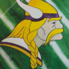 Minnesota Vikings Logo Art Diamond Painting