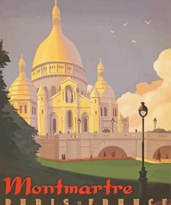 Montmartre Maris Poster Diamond Painting