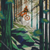 Mountain Biking Diamond Painting