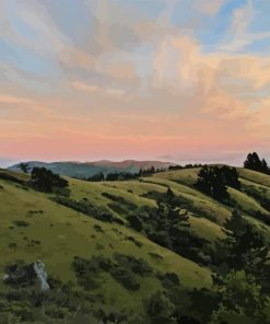 Mt Tamalpais Diamond Painting