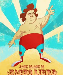 Nacho Libre Diamond Painting